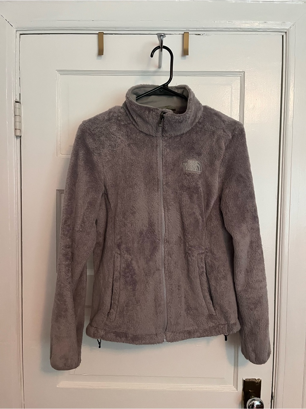 The North Face Women's Fleece Jacket in Taupe
